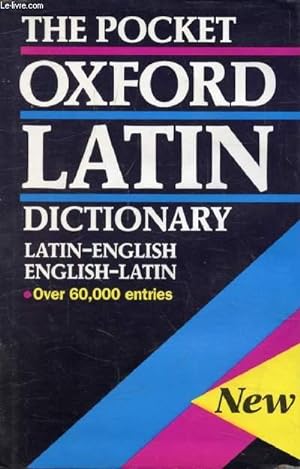 Seller image for THE POCKET OXFORD LATIN DICTIONARY for sale by Le-Livre