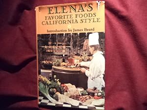 Imagen del vendedor de Elena's Favorite Foods. California Style. a la venta por BookMine