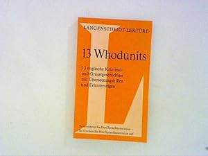 Bild des Verkufers fr 13 Whodunits zum Verkauf von ANTIQUARIAT FRDEBUCH Inh.Michael Simon