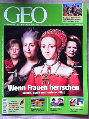 Geo Nr. 09/09 - Wenn Frauen herrschen. Selten, stark und unterschätzt (Geo Heft September 2009, 09)