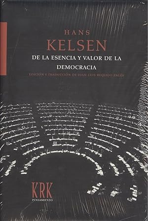 Imagen del vendedor de De la esencia y valor de la democracia a la venta por Imosver