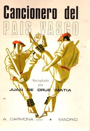 Imagen del vendedor de Cancionero del Pas Vasco . a la venta por Librera Astarloa
