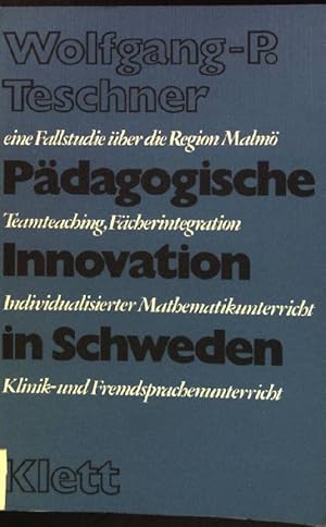 Seller image for Pdagogische Innovation in Schweden: Eine Fallstudie ber die Region Malm. for sale by books4less (Versandantiquariat Petra Gros GmbH & Co. KG)