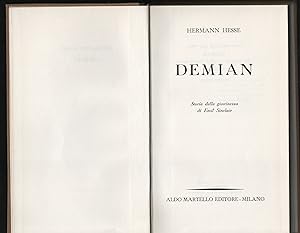 Imagen del vendedor de DEMIAN Storia della giovinezza di Emil Sinclair a la venta por °ART...on paper - 20th Century Art Books