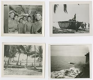 Seller image for FASCINATING COLLECTION OF TWENTY ANNOTATED ORIGINAL PHOTOGRAPHS OF PACIFIC THEATER ACTIVITIES DURING WORLD WAR II, INCLUDING FIVE IMAGES OF JAPANESE AND KOREAN PRISONERS OF WAR] for sale by William Reese Company - Americana