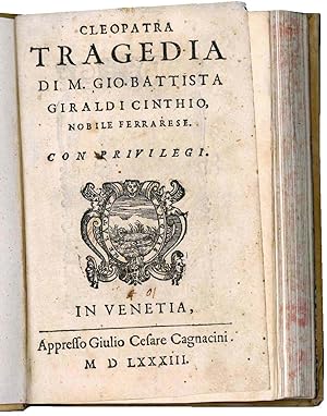 Imagen del vendedor de Cleopatra tragedia a la venta por Libreria Alberto Govi di F. Govi Sas