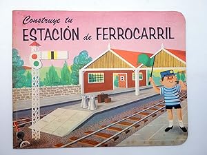 RECORTABLES TROQUELADOS. CONTRUYE TU ESTACIÓN DE FERROCARRIL (No Acreditado) Lito, 1970