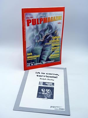 PULP MAGAZINE EXTRA. PULPZINE DE CIENCIA FICCIÓN Y FANTASÍA (Vvaa) Pulp Ediciones, 2001. OFRT