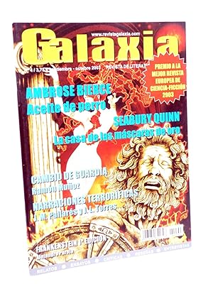 GALAXIA REVISTA DE LITERATURA FANTÁSTICA 4 (Vvaa) Sirius, 2003. OFRT