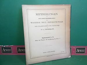 Image du vendeur pour Die Bevlkerung der Erde - Jhrliche bersicht ber neue Arealberechnungen, Gebietsvernderungen, Zhlungen und Schtzungen der Bevlkerung auf der gesammten Erdoberflche. (Jahrgang) V. (= Ergnzungsheft Nr. 55 zu Petermann's Mitteilungen aus Justus Perthes geographischer Anstalt ber wichtige neue Erforschungen auf dem Gesammtgebiete der Geographie). mis en vente par Antiquariat Deinbacher