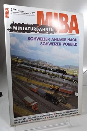 Miniaturbahn MIBA : Heft 2 /91 September 43. Jahrgang Die führende Deutsche Modellbahnzeitschrift...