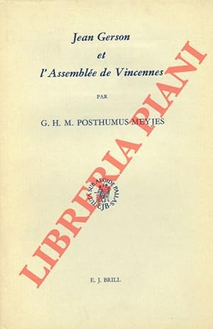 Jean Gerson et l'Assembléè de Vincennes.