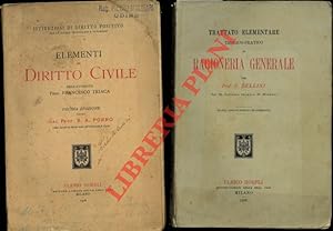 Seller image for Trattato Elementare Teorico Pratico Di Ragioneria Generale. for sale by Libreria Piani