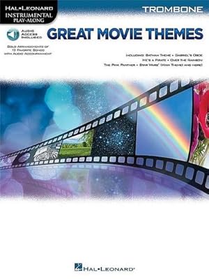 Bild des Verkufers fr Great Movie Themes: For Trombone Instrumental Play-Along zum Verkauf von AHA-BUCH GmbH