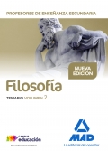 Imagen del vendedor de Filosofa. Temario. Volumen 2. Antropologa, Psicologa y Sociologa. Cuerpo de Profesores de Enseanza Secundaria. a la venta por Espacio Logopdico