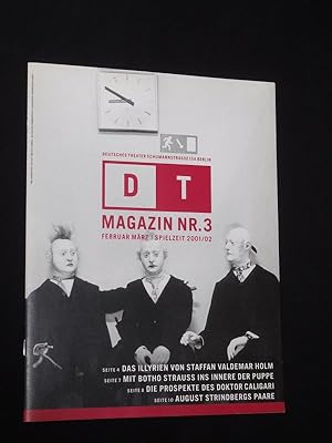Seller image for Magazin des Deutschen Theaters [DT-Magazin], Spielzeit 2001/ 02, Heft 3, Februar/ Mrz for sale by Fast alles Theater! Antiquariat fr die darstellenden Knste