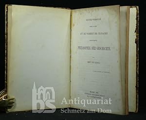 Bild des Verkufers fr Neuer Versuch einer alten auf die Wahrheit der Thatsachen gegrndeten Philosophie der Geschichte. zum Verkauf von Antiquariat Schmetz am Dom