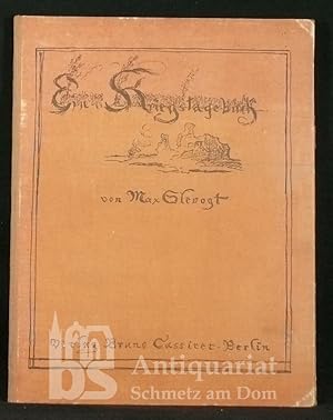 Ein Kriegstagebuch. Mit 36, teils farbigen, Abbildungen.