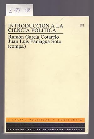 Seller image for INTRODUCCION A LA CIENCIA POLITICA for sale by Libreria 7 Soles