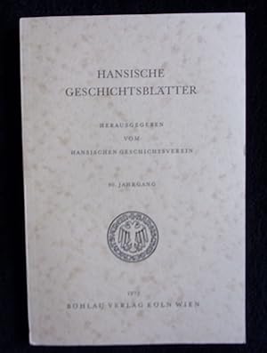 Bild des Verkufers fr Hansische Geschichtsbltter, 90. Jahrgang zum Verkauf von ANTIQUARIAT Franke BRUDDENBOOKS