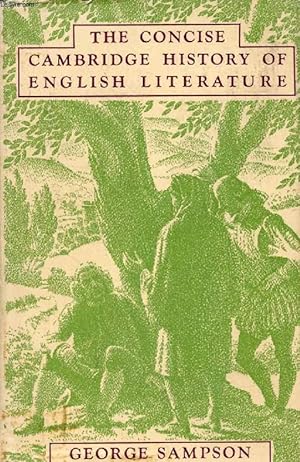 Bild des Verkufers fr THE CONCISE CAMBRIDGE HISTORY OF ENGLISH LITERATURE zum Verkauf von Le-Livre