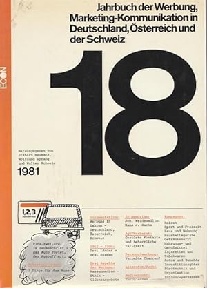 Jahrbuch der Werbung, Marketing - Kommunikation in Deutschland, Österreich und der Schweiz. 1981 ...