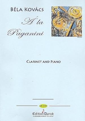 Bild des Verkufers fr  la Paganinifor clarinet and piano zum Verkauf von AHA-BUCH GmbH