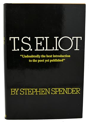 Seller image for T. S. ELIOT for sale by Rare Book Cellar