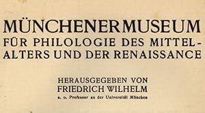 Aus Capri und Amalfi. MÜNCHENER MUSEUM FÜR PHILOLOGIE DES MITTELALTERS UND DER RENAISSANCE, VIERT...