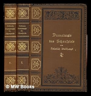 Image du vendeur pour Dramaturgie des Schauspiels / von Heinrich Bulthaupt: in two volumes mis en vente par MW Books Ltd.