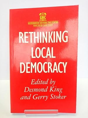 Bild des Verkufers fr Rethinking Local Democracy zum Verkauf von PsychoBabel & Skoob Books