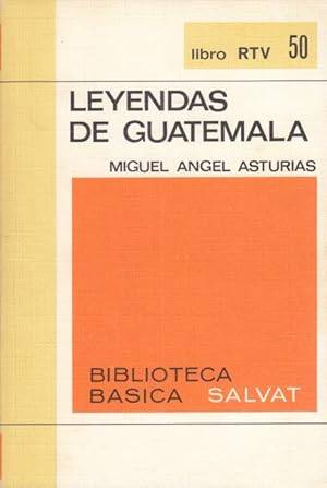 Seller image for LEYENDAS DE GUATEMALA. for sale by Librera Vobiscum