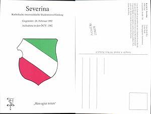 Bild des Verkufers fr 558479,Studentika Studentica Severina Linz Couleurkarte zum Verkauf von Versandhandel Lehenbauer