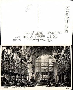 Seller image for 559143,England Windsor St George Chapel Choir for sale by Versandhandel Lehenbauer