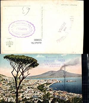 Bild des Verkufers fr 559800,Italy Napoli Neapel Panorama Vesuv Vulkan zum Verkauf von Versandhandel Lehenbauer