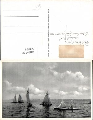 Bild des Verkufers fr 560754,Lembruch Dmmer See Segeln Segelboote zum Verkauf von Versandhandel Lehenbauer
