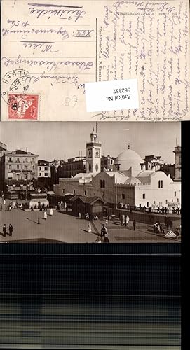 562337,Africa Algeria Alger Place du Gouvernement Real Photo Postcard