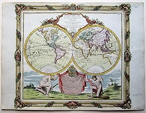 Mappe-Monde dressee pour l Etude de la Geographie.