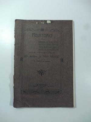 Relatorio da Associacao das Damas da Caridade de S. Vincente de Paulo nesta capital. pelo seu fun...