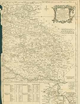 Seller image for A Map of Bohemia, Moravia, Silesia, Lussatia, with great part of Saxony & Brandenburg, Shewing the Present seat of War, in Germany (Map). for sale by Wittenborn Art Books