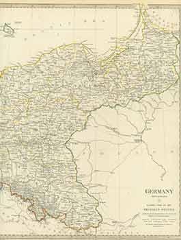 Germany II Eastern Part of the Prussian States. (19th Century Map).