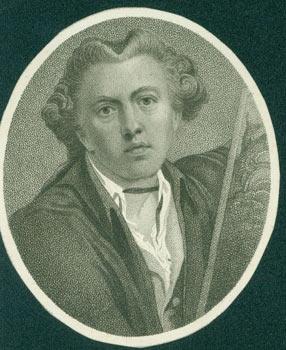 Seller image for Engraving: James Barry (1741 - 1806), Irish Painter. Engraving after Barry's "Self-portrait as Timanthes." for sale by Wittenborn Art Books