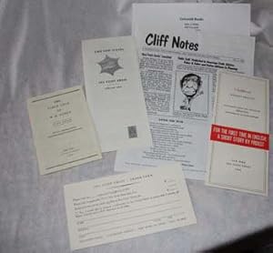 Sea Cliff Press Ephemera Including Signed Letters, Publication Announcements, newsletter and othe...