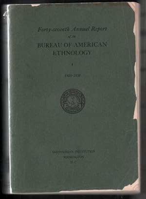 Seller image for Forty-Seventh Annual Report of the Bureau of American Ethnology to the Secretary of the Smithsonian Institution 1929-1930 (The Acoma Indians; Isleta, New Mexico; Introduction to Zuni Ceremonialism; Zuni Origin Myths; Zuni Ritual Poetry; Zuni Katcinas) for sale by Ken Sanders Rare Books, ABAA