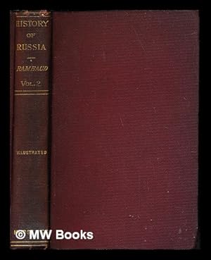 Seller image for The History of Russia, from the earliest times to 1877: volume II for sale by MW Books