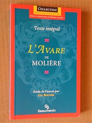Seller image for L'Avare. Texte intgral for sale by Livresse