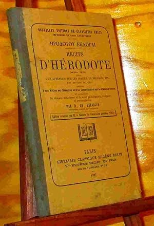 Seller image for RECITS D' HERODOTE for sale by Livres 113
