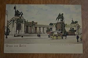 Gruss aus Berlin. National-Denkmal für Kaiser Wilhelm I. Verlagsnummer 42