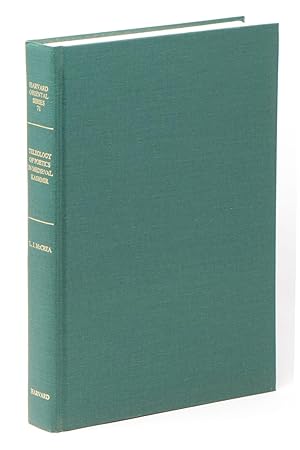 Seller image for The Teleology of Poetics in Medieval Kashmir (Harvard Oriental Series; 71) for sale by D. Anthem, Bookseller