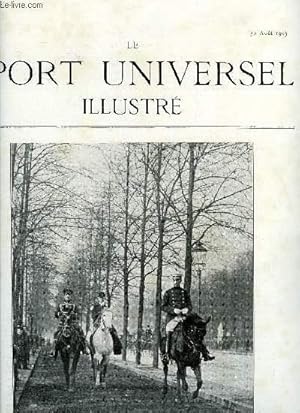 Seller image for LE SPORT UNIVERSEL ILLUSTRE N 371 - Nos gravures, Le concours hippique de Fougres, Le dpot de remonte de Paris par le commandant Stiegelmann, Concours de chevaux de selle de Saint-Trivier-sur-Moignans le 2 aout 1903, La carrire de gladiateur for sale by Le-Livre